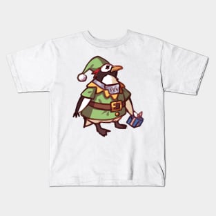 Pen Pen Santa Helper Kids T-Shirt